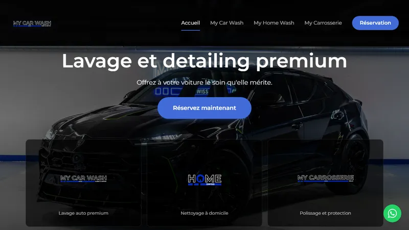 Exemple de projet Sites Web Sur-Mesure